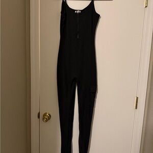 Elegant Black Sleeveless Jumpsuit